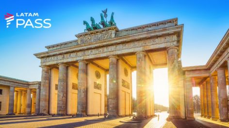 Berlim chamando! Trecho a partir de R$ 1.977 ou 65 mil milhas LATAM Pass + taxas