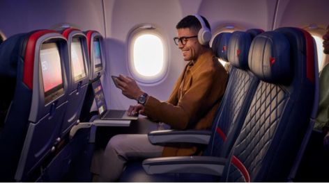 Delta comemora 2 anos de Wi-Fi gratuito a bordo e anuncia novidades