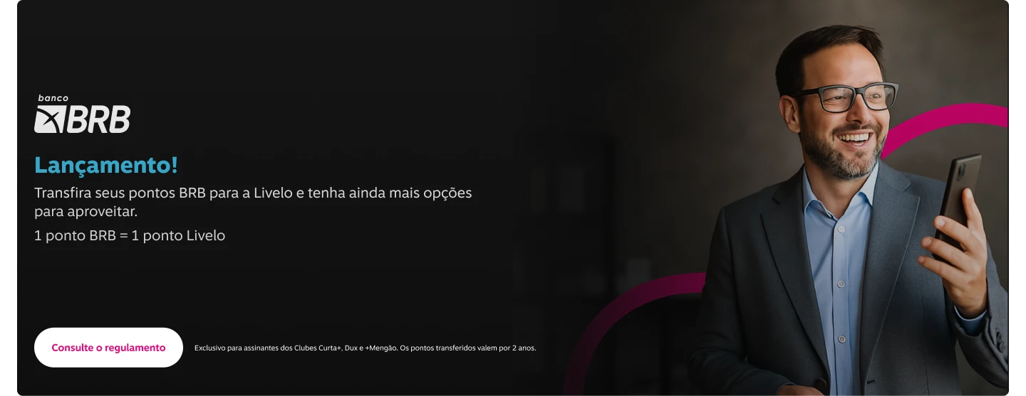 livelo brb