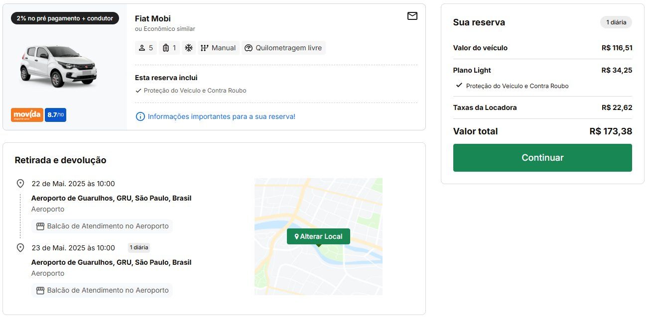 Livelo Pontos Rentcars