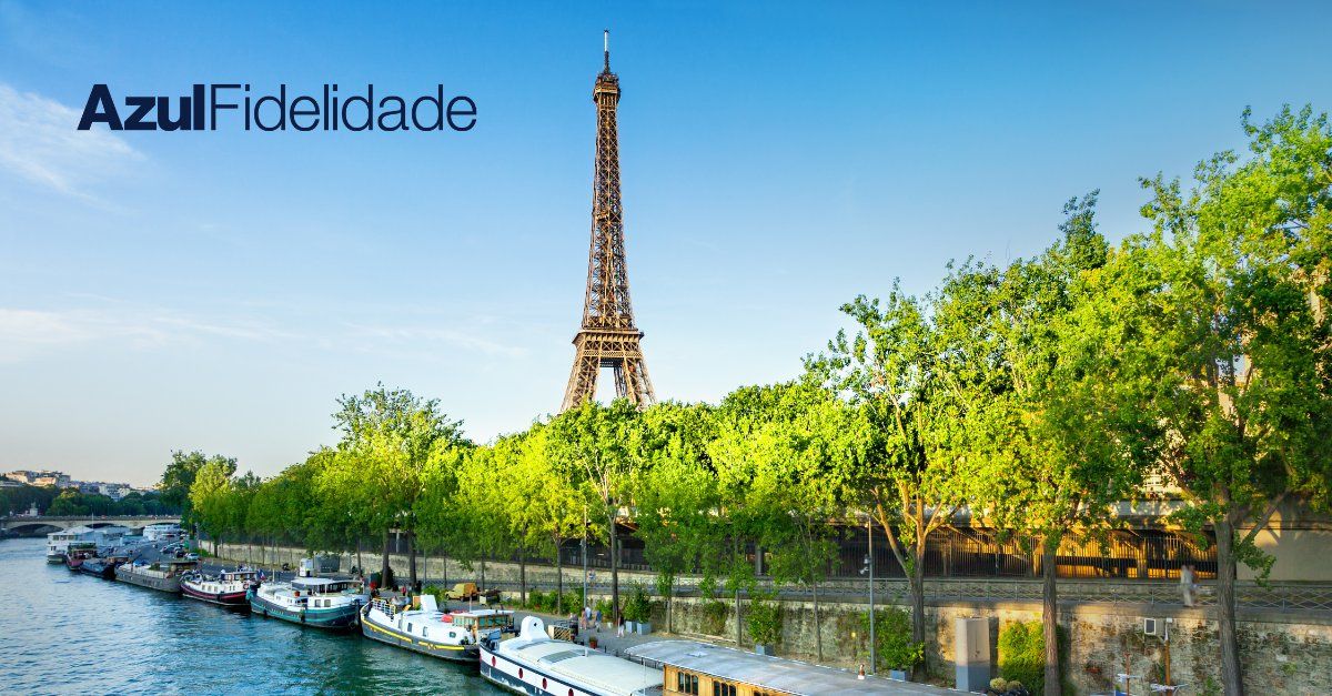 Azul Paris Pontos