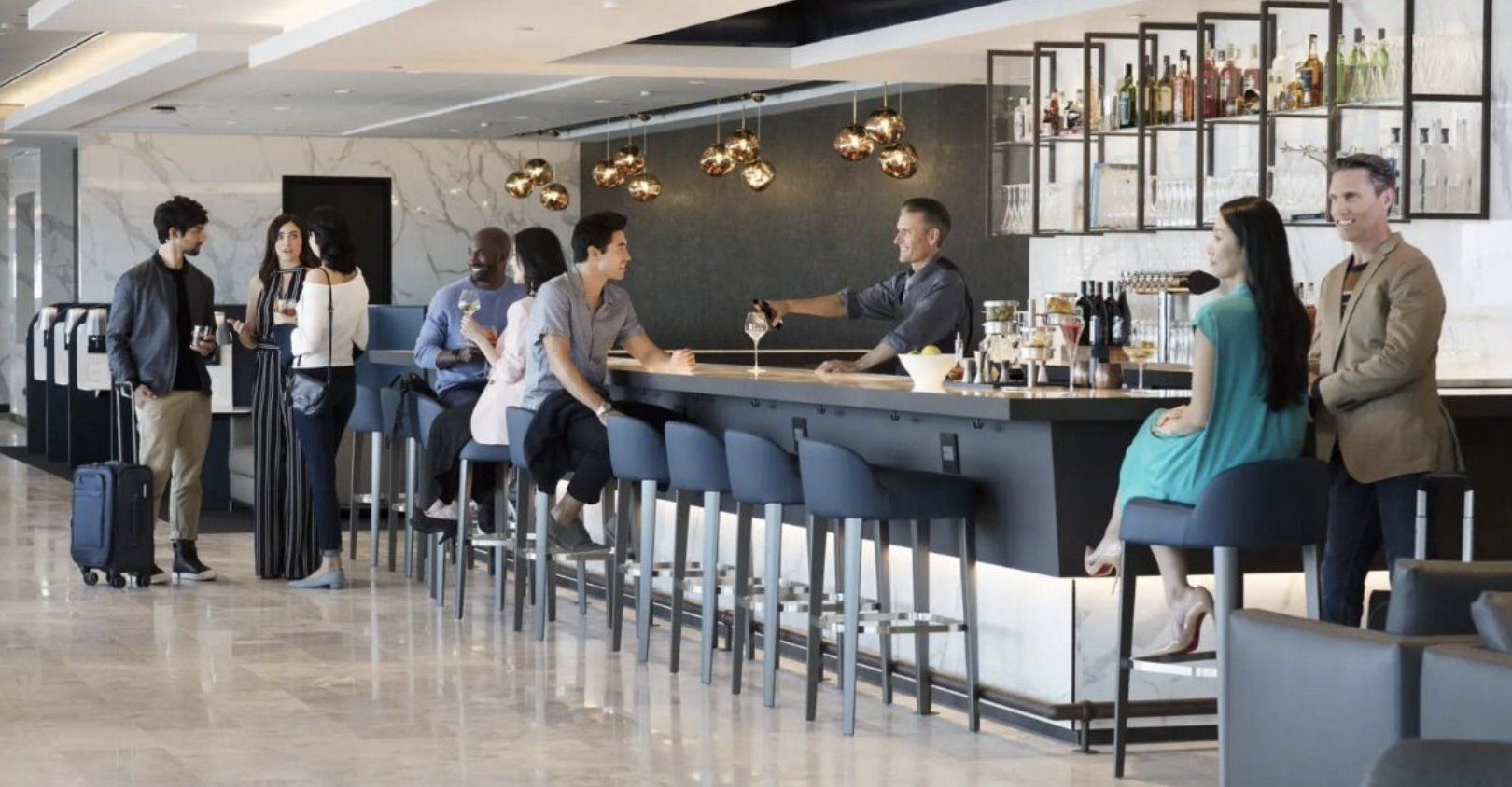 United Polaris Lounge - maiores salas vip