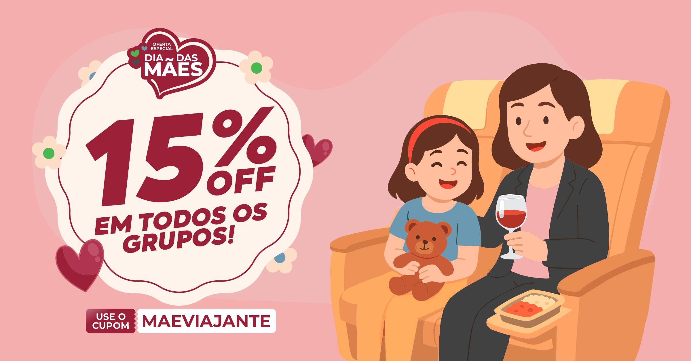 Último dia! 15% OFF nos Alertas de Milhas no PP (Especial Dia das Mães)