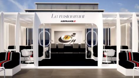 Air France inaugura restaurante em Paris com menu da Classe Executiva