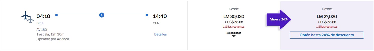 Lifemiles Avianca