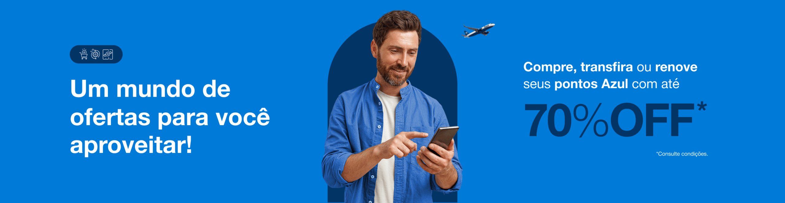 Compra Pontos Azul Desconto