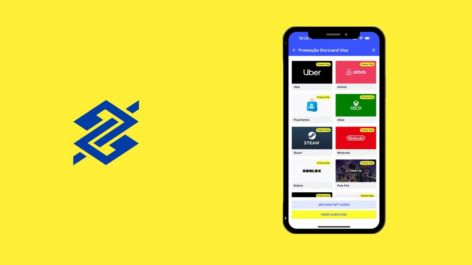 Banco do Brasil oferece até 15% de cashback na compra de gift cards com o Ourocard Visa