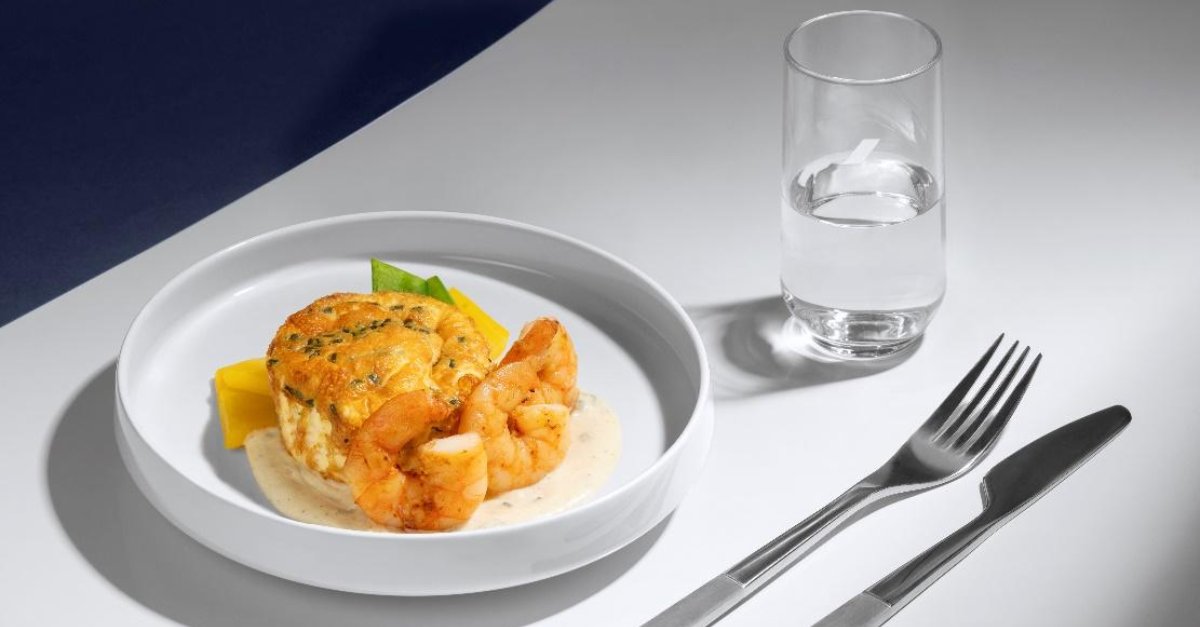 Air France menus