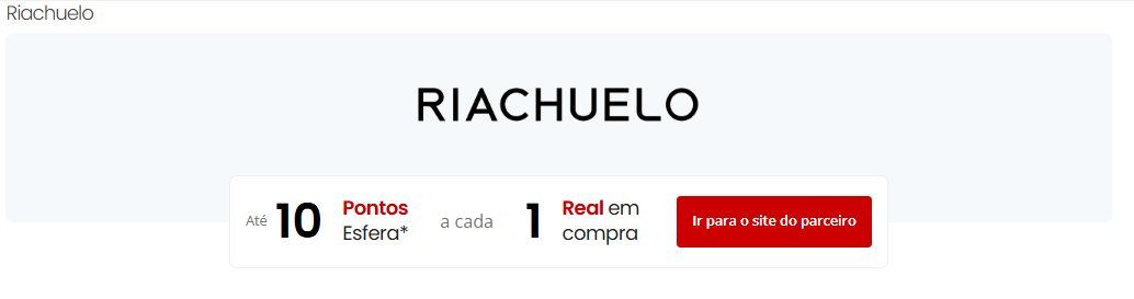 Esfera pontos Riachuelo