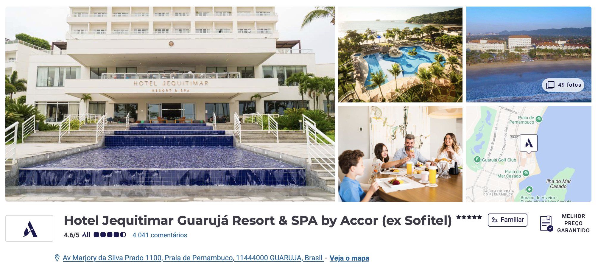 hotel Silvio Santos Accor