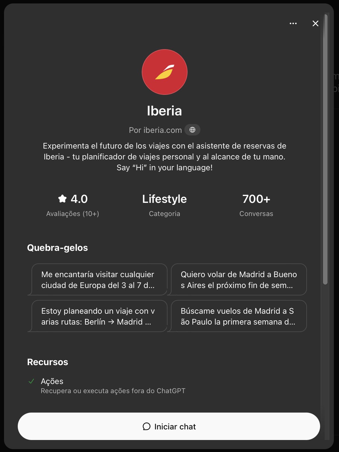 Iberia GPT
