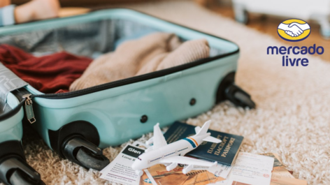 Oferta relâmpago! Malas Samsonite com até 40% off no Mercado Livre + até R$ 100 de desconto