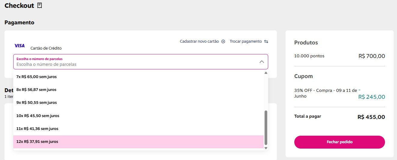 Livelo compra pontos