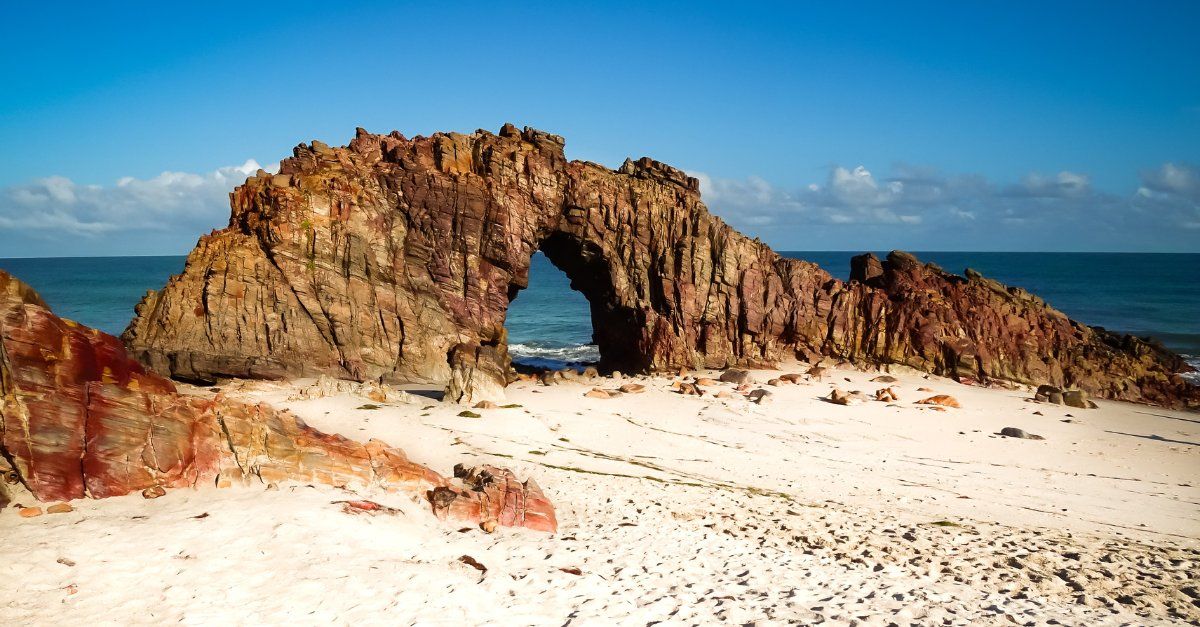 Pedra Furada em Jeri