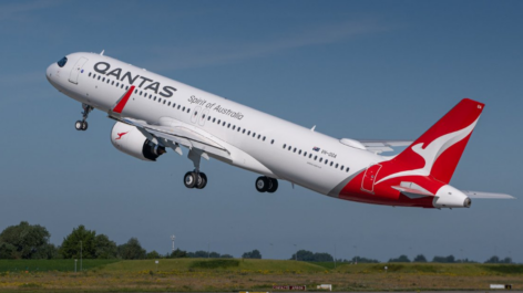 Qantas recebe sua primeira aeronave Airbus A321XLR