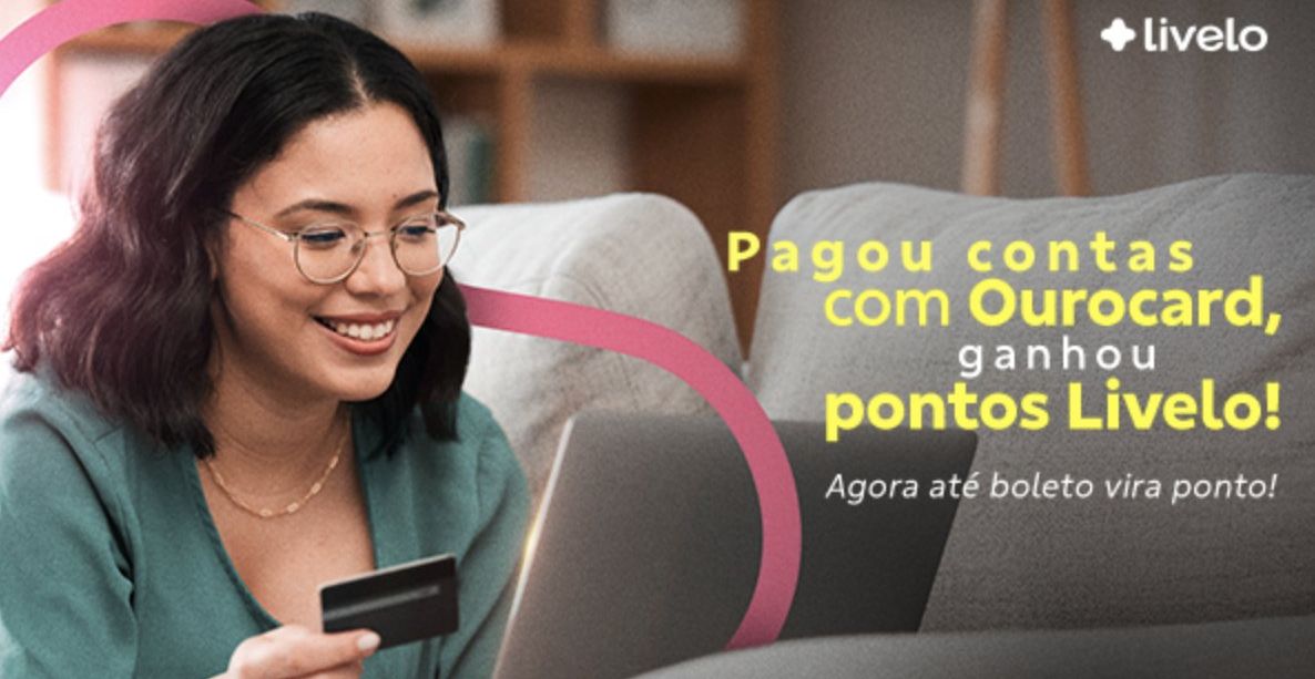 pontos Livelo boletos