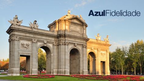Muito bom! Azul oferece trecho para Madri a partir de 77 mil pontos ou R$ 886 + taxas