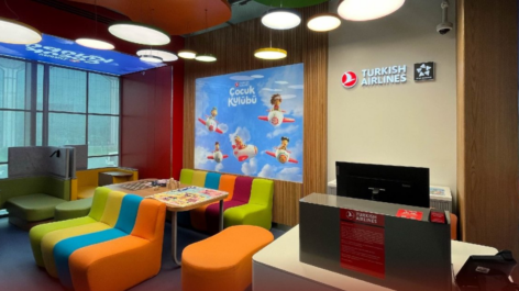 Turkish Airlines inaugura sala VIP exclusiva para menores desacompanhados