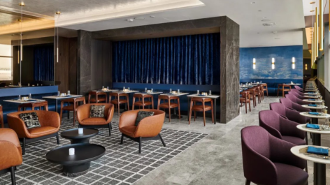 Lounge United Polaris de Newark é ampliado com nova área de jantar
