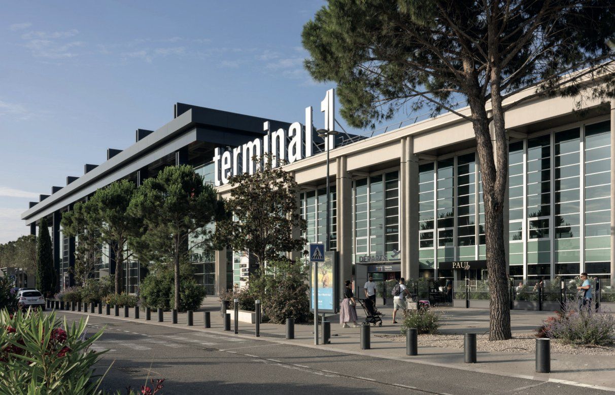 Aeroporto de Marseille-Provence faxada externa - aeroportos bonitos