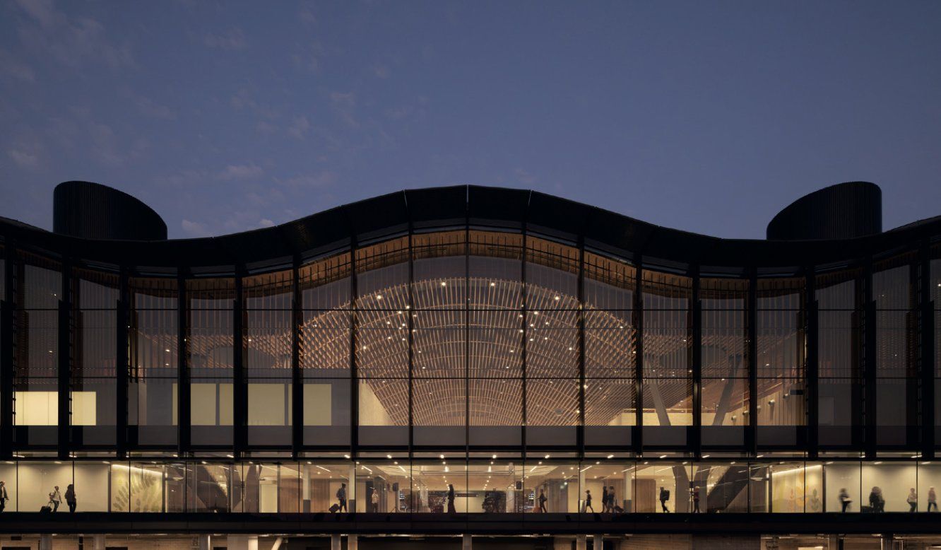 Aeroporto Internacional de Portland - fachada externa