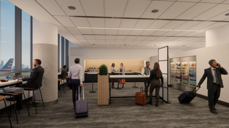 American Airlines lança novo conceito de sala VIP no Aeroporto de Charlotte