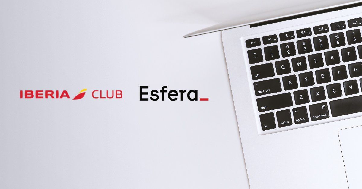 Avios a partir de R$ 54,45! Transfira pontos Esfera para o Iberia Club usando pontos + dinheiro