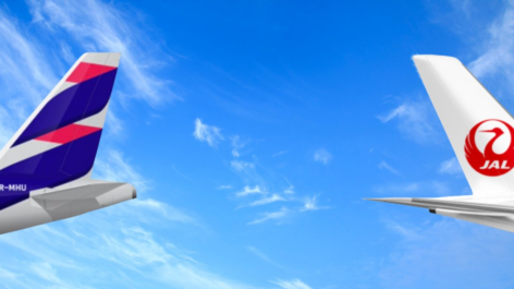 LATAM e Japan Airlines ampliam acordo de codeshare no Brasil