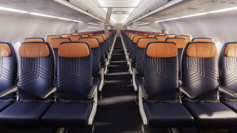 LATAM renova interior de suas aeronaves Airbus A319 em novo plano de retrofit