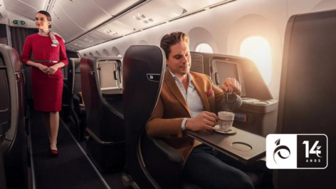PP 14 anos! Smiles oferece até 30% de desconto no resgate de passagens em Classe Executiva