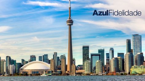 PP 14 Anos! Toronto a partir de 79 mil pontos Azul + taxas ou R$ 1.028 o trecho