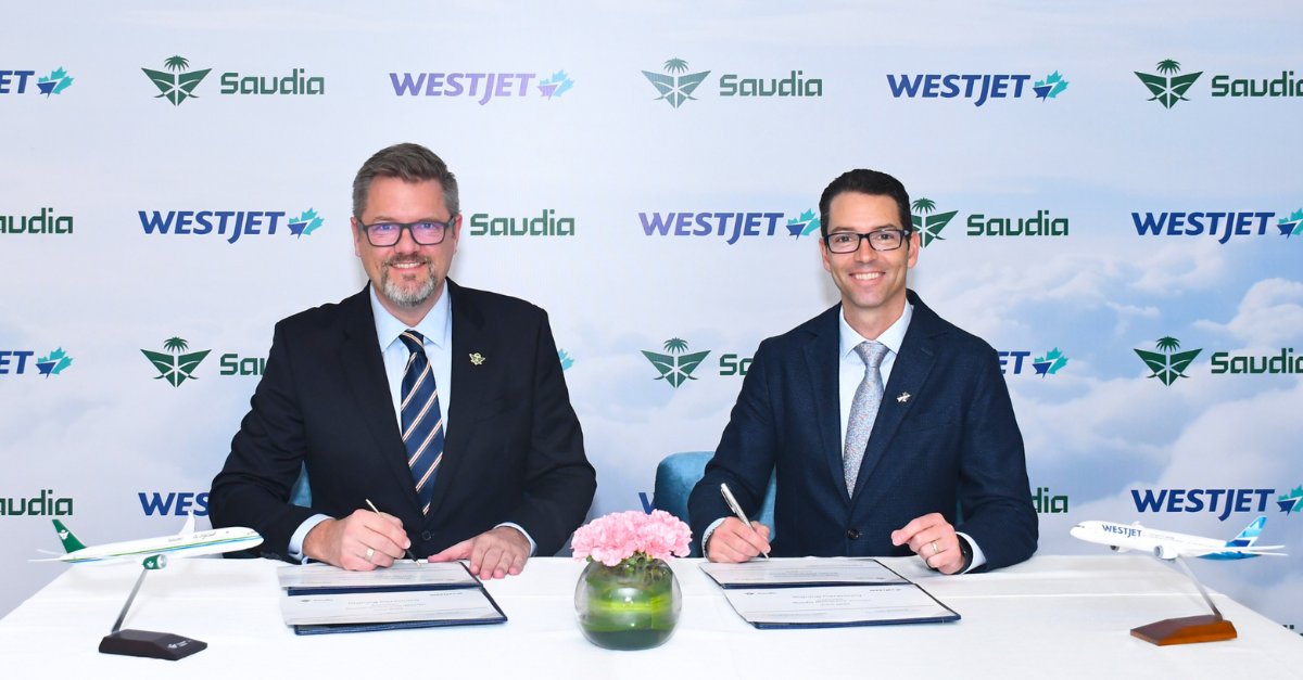 WestJet Saudia