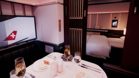 SWISS revela seu novo conceito Primeira Classe: a 'SWISS First Grand Suite'