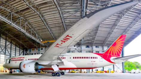 Air India inicia retrofit de suas aeronaves Boeing 787-8