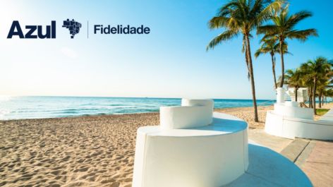 Trecho para Fort Lauderdale a partir de R$ 955 ou 41 mil pontos Azul + taxas