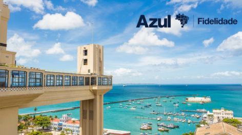 Azul oferece trecho para Salvador por R$ 89,61 com a campanha de abertura de contas