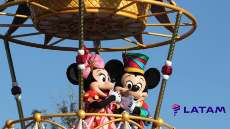 Último dia! LATAM oferece desconto de até 40% na compra de ingressos da Disney