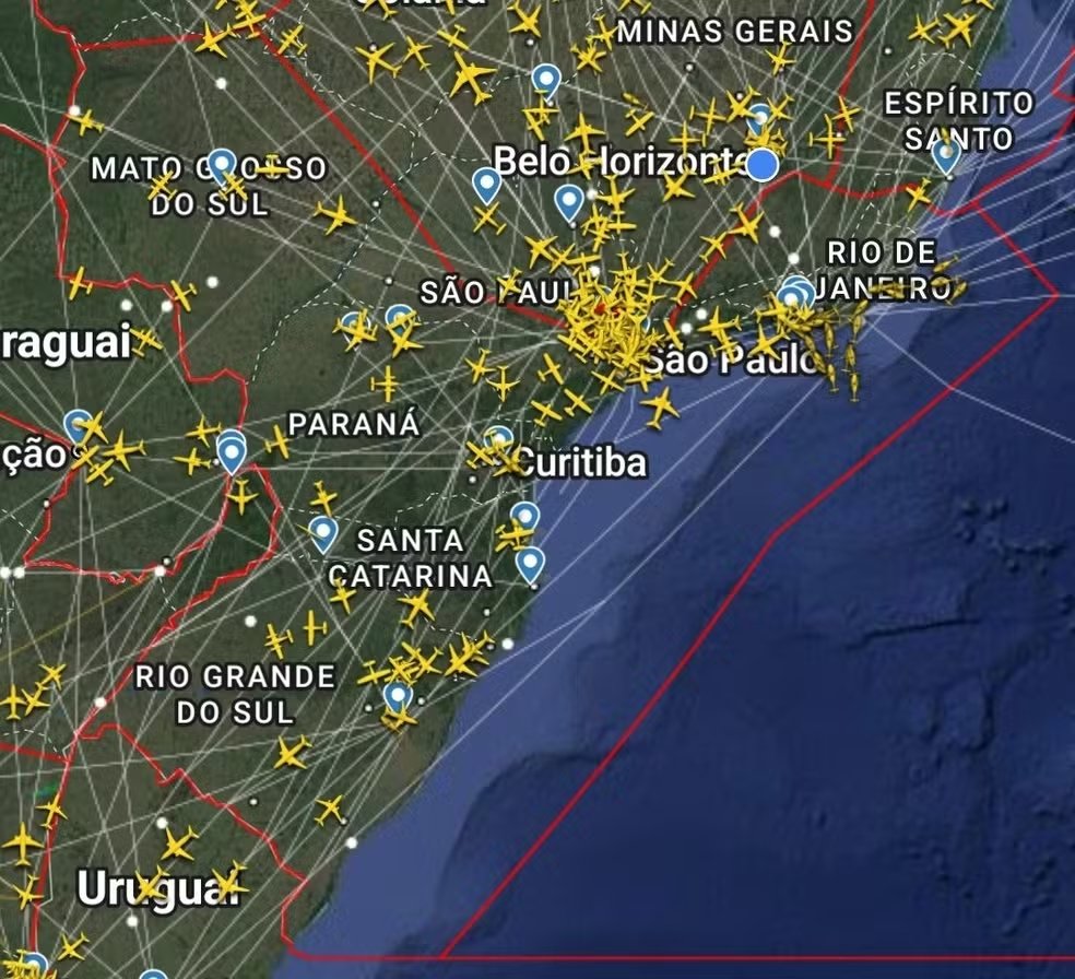 Falha no sistema de rádios da Aeronáutica