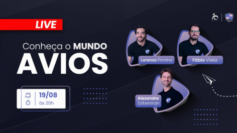 Ao Vivo! Live sobre o Mundo Avios no Instagram