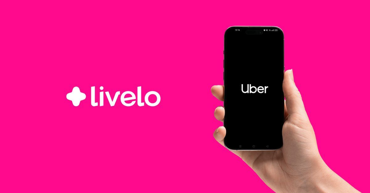 Prorrogado! Ganhe até 1 ponto Livelo por real gasto na Uber