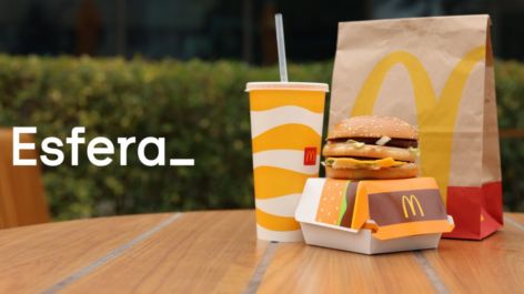 Participe do McDia Feliz resgatando um Big Mac na Esfera