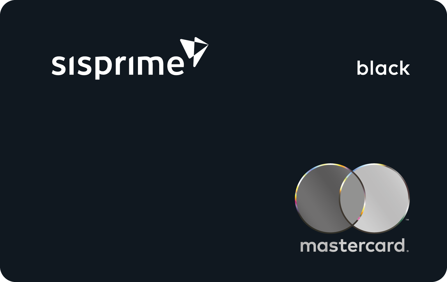 Sisprime Mastercard Black Sisprime Mastercard Black