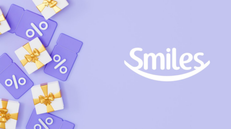 Só até 23h59! Resgate cupom de 5% de desconto para passagens no app da Smiles