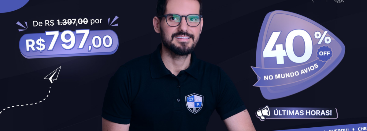 40% OFF para aprender a voar de Executiva com Avios