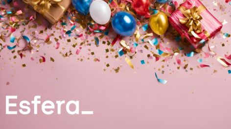 Aniversário Esfera! Ative as suas notificações e não perca nenhuma das ofertas