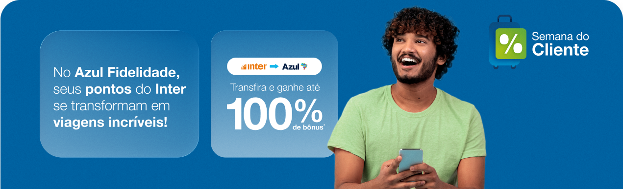 Azul Fidelidade Inter Loop