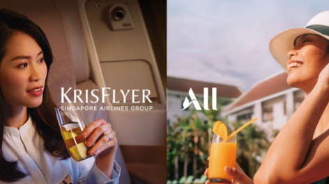 Converta pontos ALL Accor para o KrisFlyer com 50% de bônus