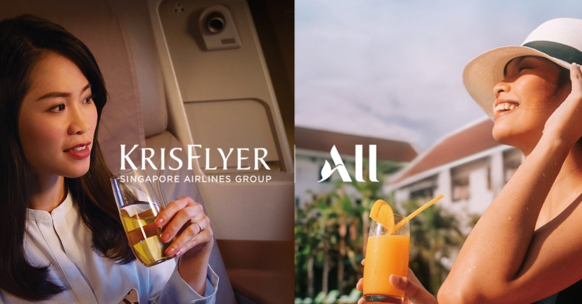 Converta pontos ALL Accor para o KrisFlyer com 50% de bônus