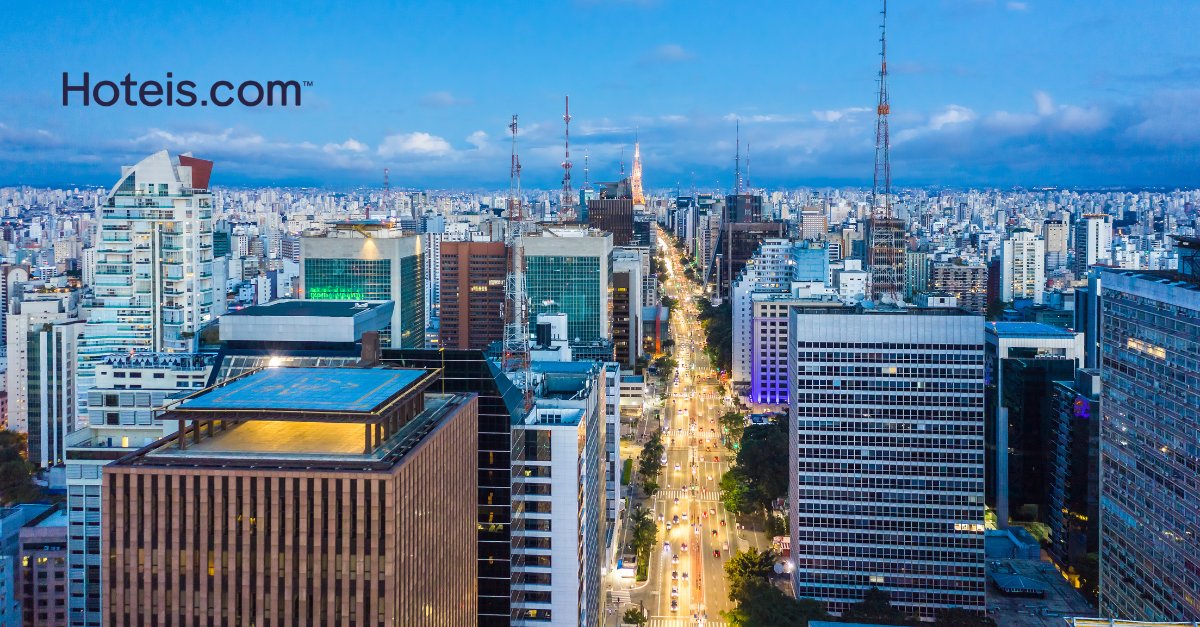 Hotéis em São Paulo com até 23% de desconto + 8% off com nosso cupom exclusivo da Hoteis.com