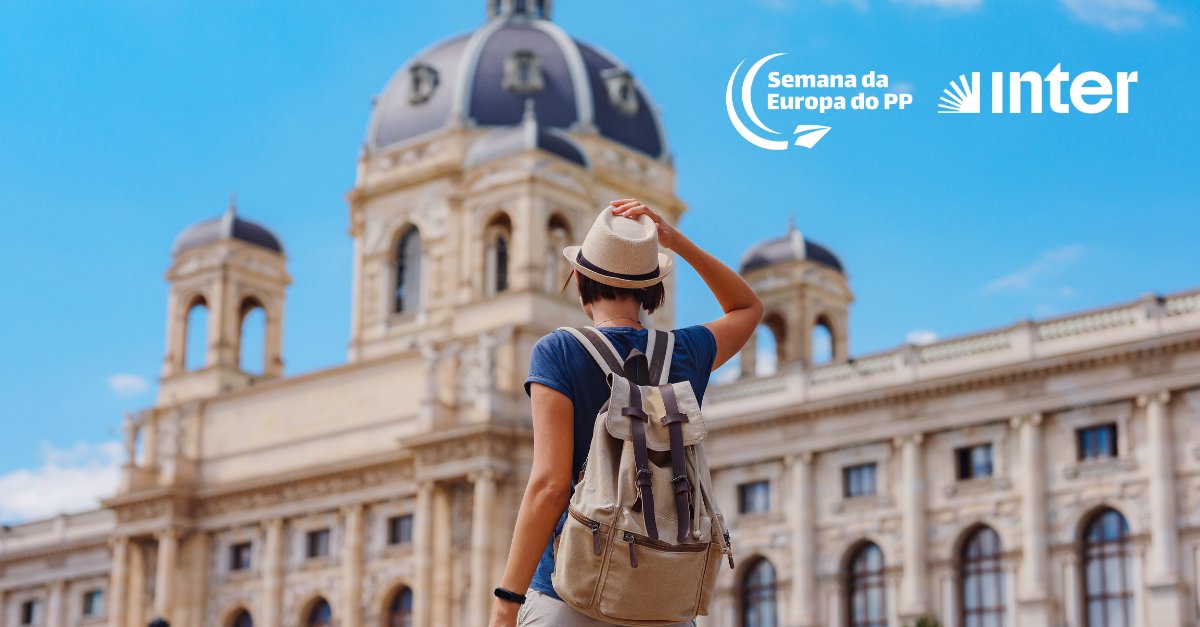 Semana da Europa do PP! Inter oferece até 3% de cashback na GOL